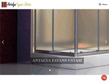 Tablet Screenshot of antalyafayans.net